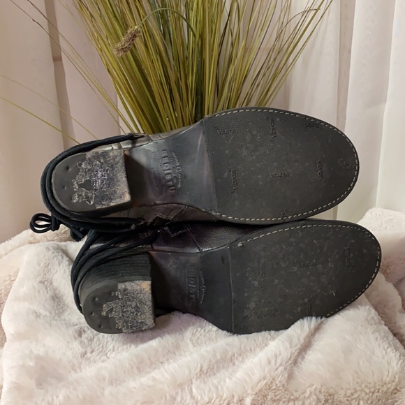 Bed Stu Blaire Graphito Rustic Sz 9 - Picture 4 of 5